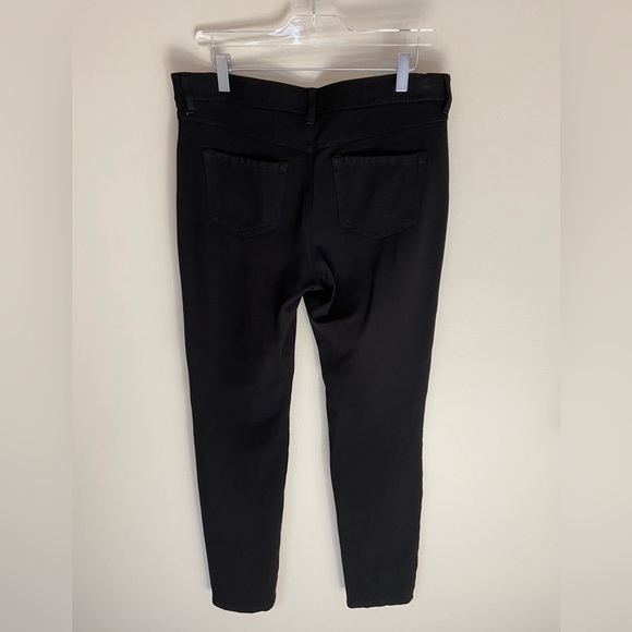 Chico's Black Ponte Pants | Women's Sz 8 - Chico's Sz 1 - Picture 2 of 10